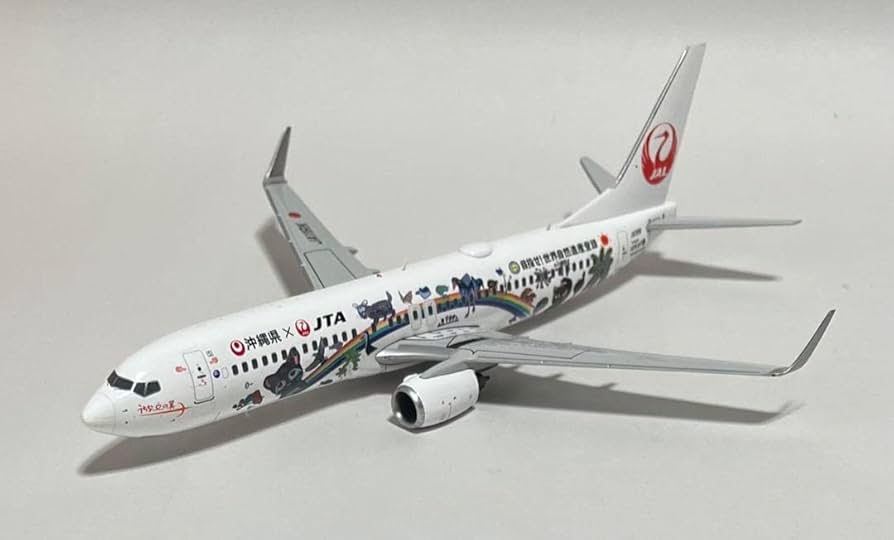 Amazon.co.jp: JTA B737-800 JA11RK 沖縄県×JTA : おもちゃ