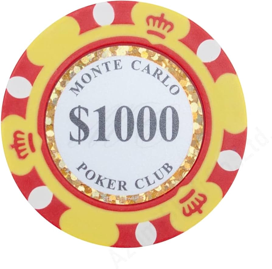 Amazon | AngeliqueShop モンテカルロ ポーカーチップ 100枚セット