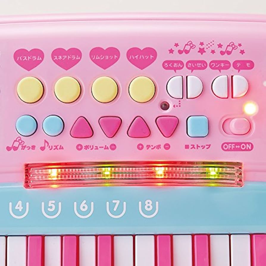 Amazon.co.jp: サンリオ(SANRIO) ハローキティ 電子キーボードDX