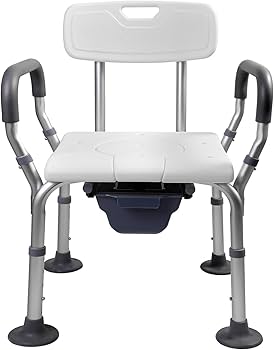 Amazon | lefeke ポータブルトイレ 介護用 簡易トイレ 折り畳み 便器