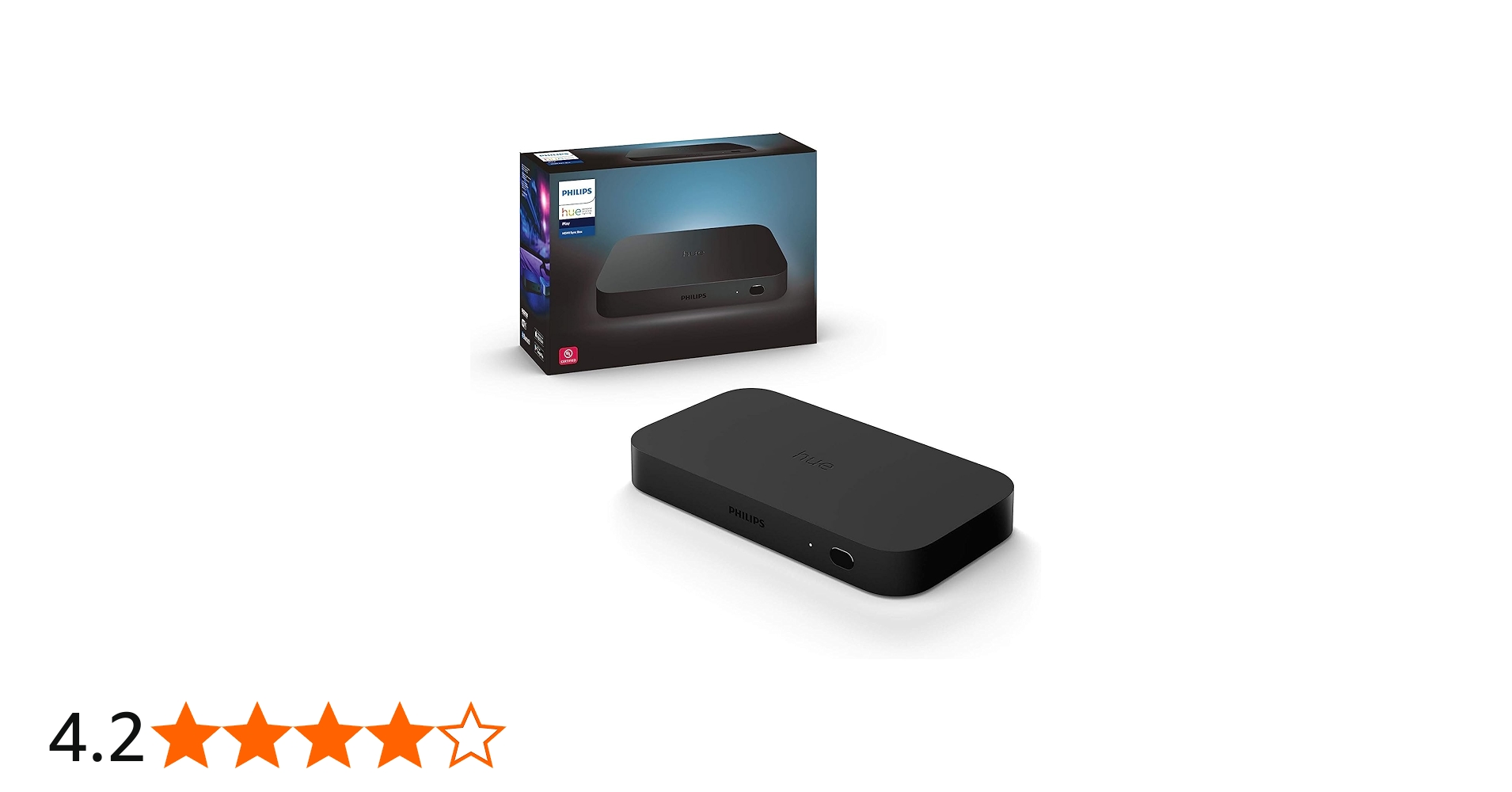 Philips Hue Play HDMI Sync Box, Surround Lighting for TV
