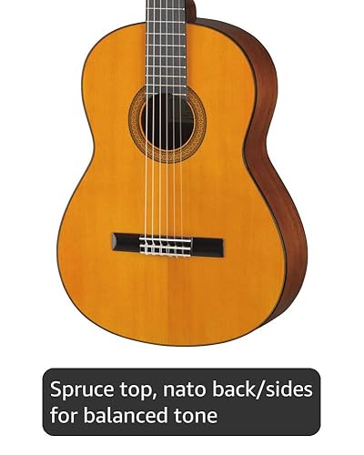 Amazon.com: Yamaha CG102 Classical Guitar, Spruce Top, Natural