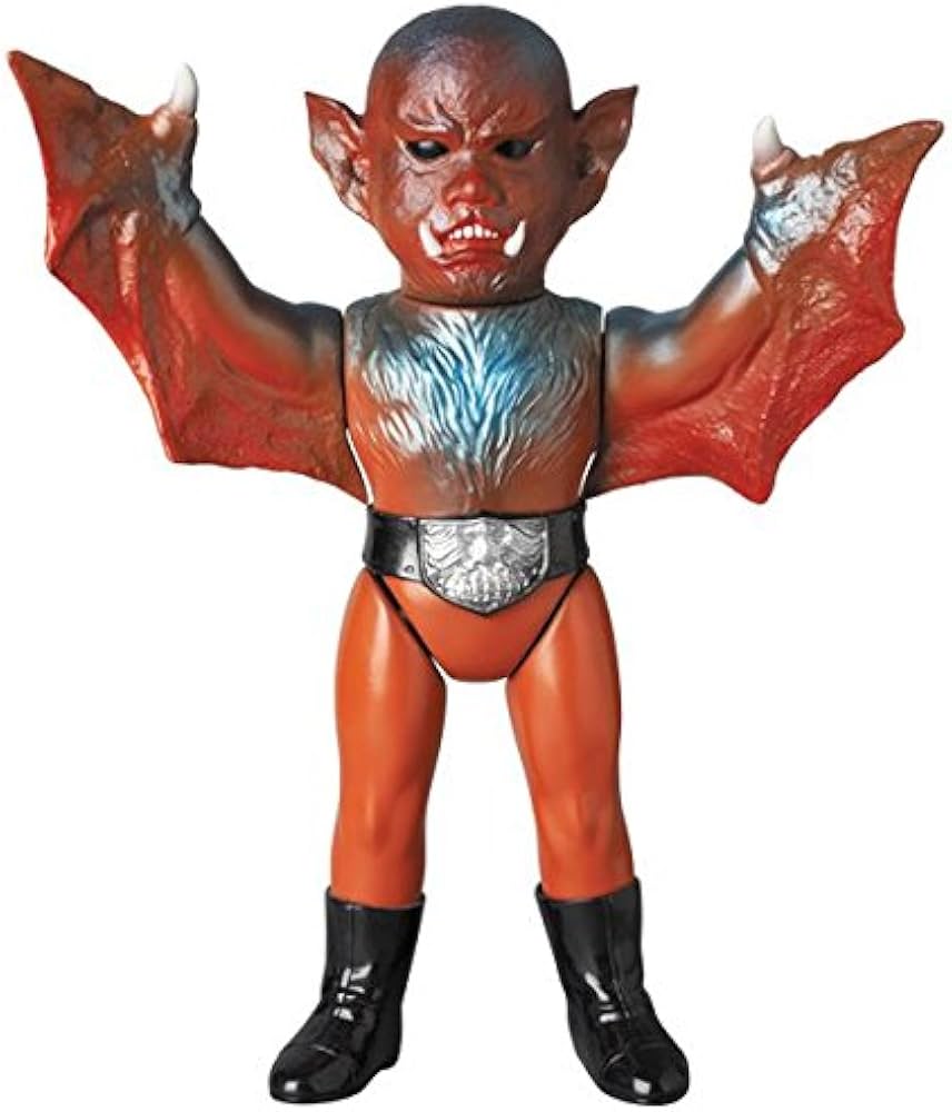 Amazon | 東映レトロソフビコレクション 蝙蝠男（仮面ライダーより