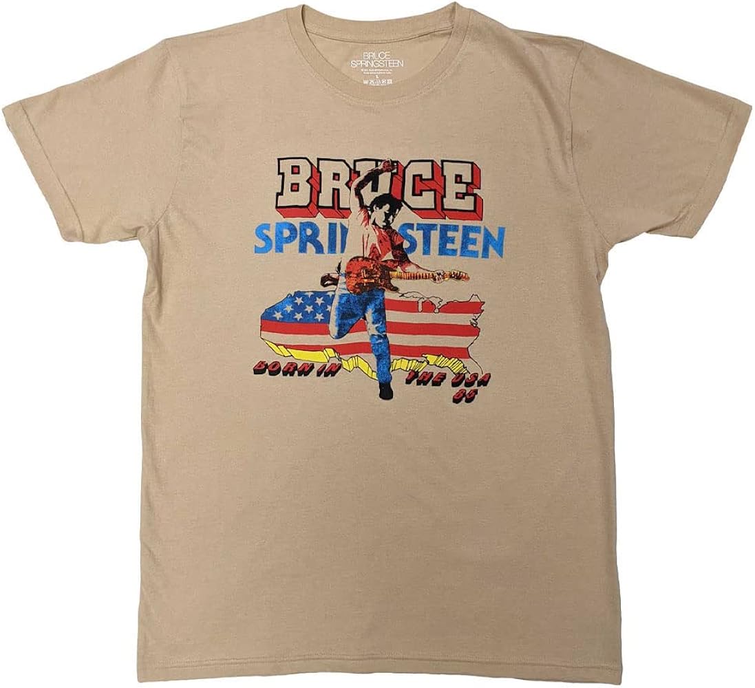 Amazon.com: Men's Bruce Springsteen Born in The USA '85 T-Shirt