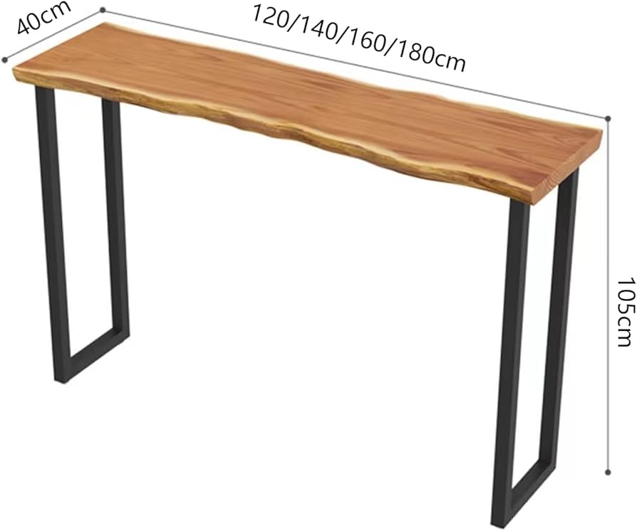 Amazon｜TRAGLO 天然木 カウンターテーブル 高さ105CM ダイニング