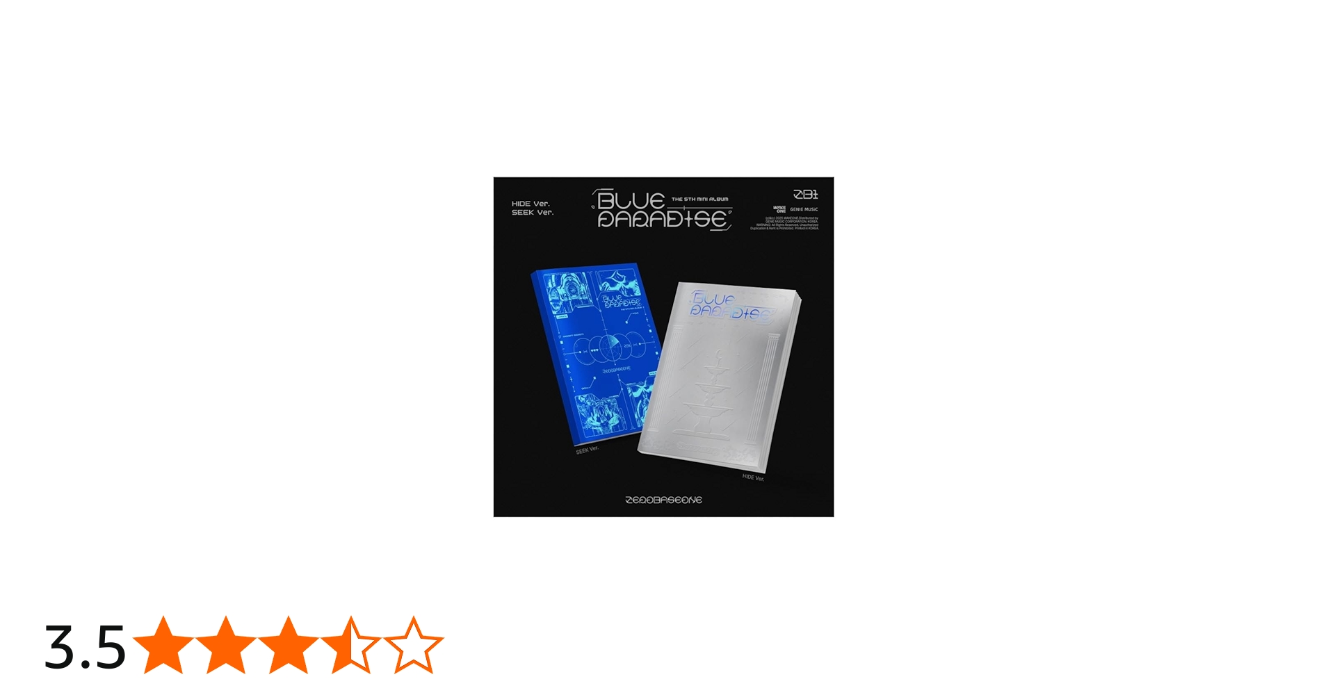 Amazon.co.jp: ゼロベースワン ZEROBASEONE Blue Paradise 5thミニ