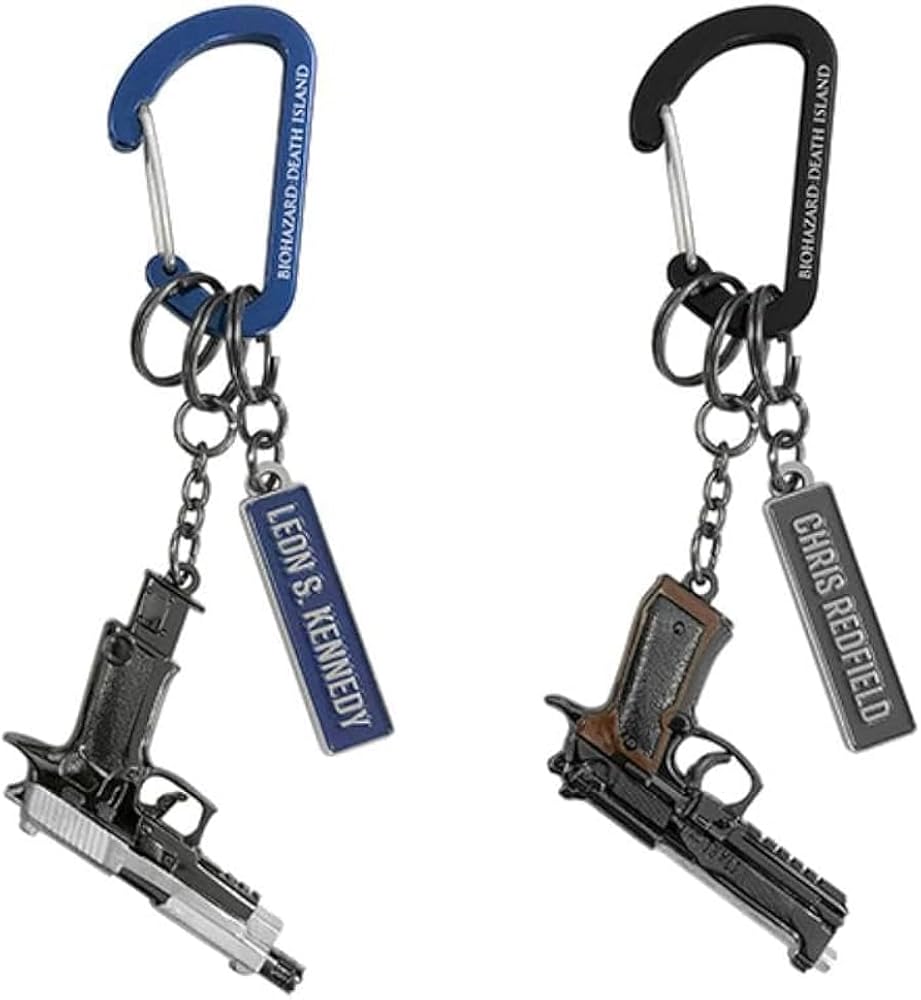 Amazon.co.jp: バイオハザード キーホルダー 銃キーホルダー レオン