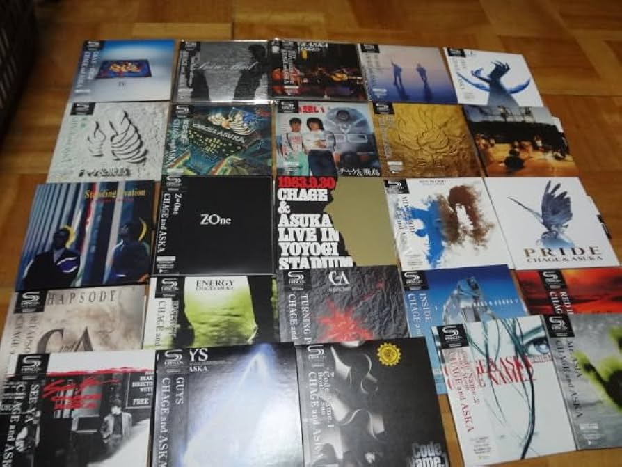 Amazon.co.jp: CHAGE&ASKA 全リマスターアルバム 25枚 SHM-CD 紙