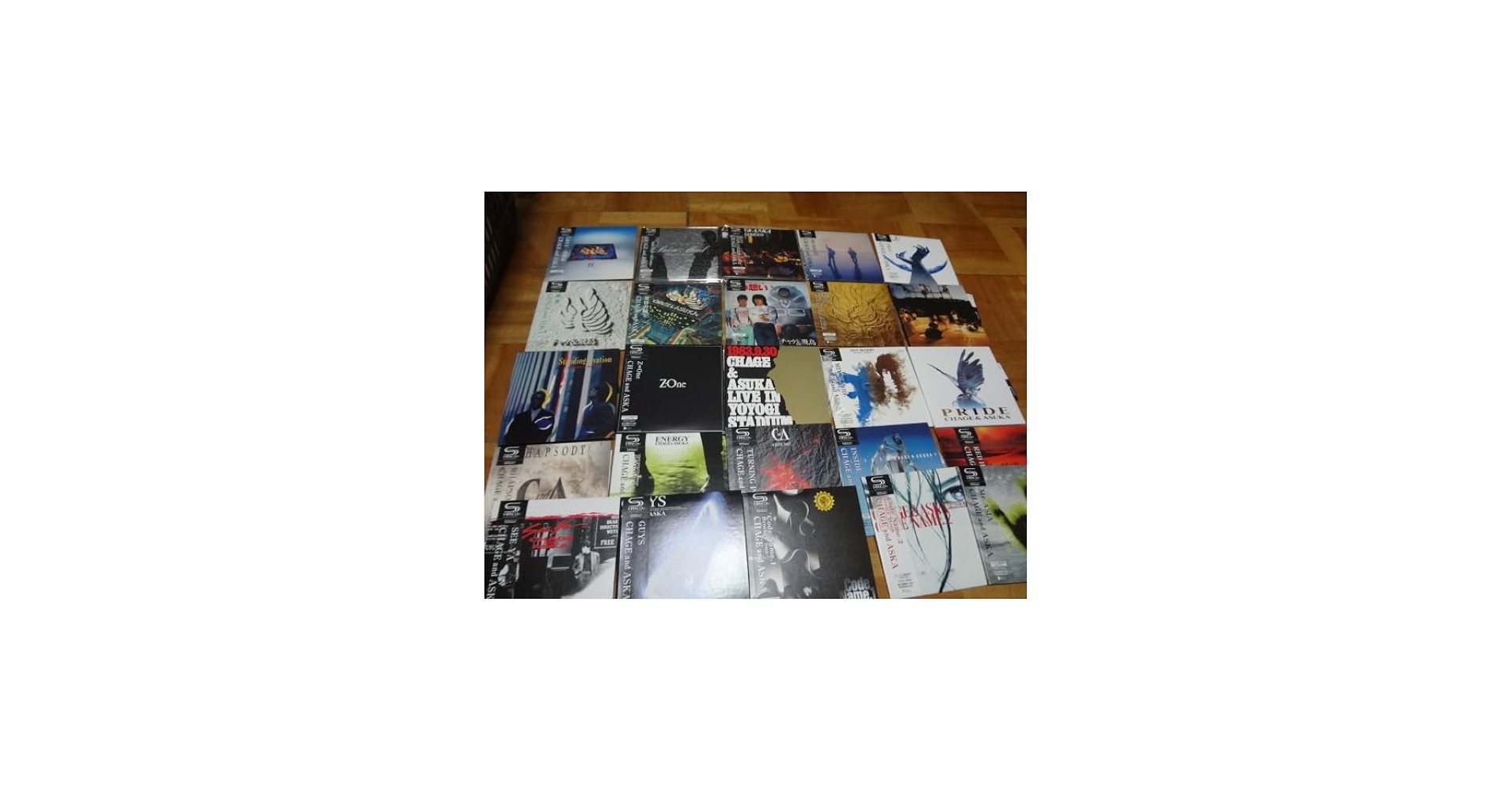 Amazon.co.jp: CHAGE&ASKA 全リマスターアルバム 25枚 SHM-CD 紙