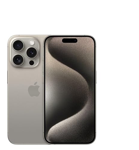 Amazon.com: Apple iPhone 15 Pro Max, 256GB, Natural Titanium