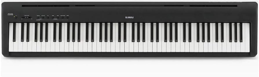 Amazon | KAWAI ポータブル型デジタルピアノ ES110 B ブラック 88鍵