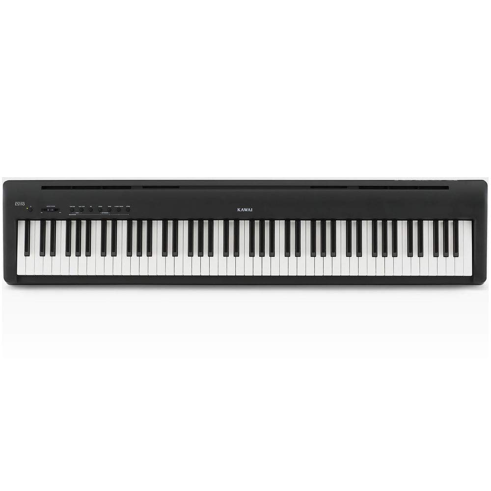 Amazon | KAWAI ポータブル型デジタルピアノ ES110 B ブラック 88鍵