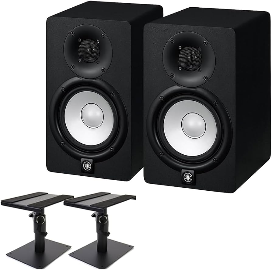 Amazon | YAMAHA HS5 ペア スピーカースタンドセット パワードモニター