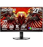 Amazon.co.jp: KOORUI ゲーミングモニター 24インチフルHD VA 非光沢