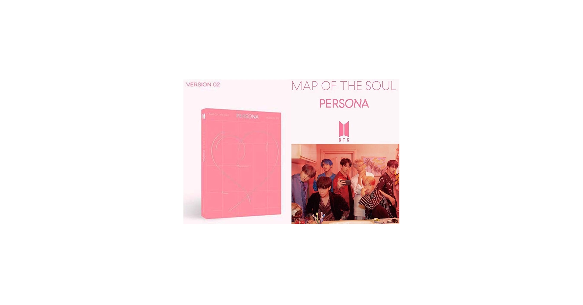 Amazon.com: BTS (Version 2) Map of The Soul Persona Album Bangtan