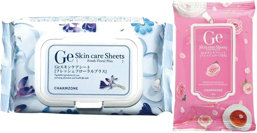 Amazon | チャームゾーン Geスキンケアシート フレッシュフローラル