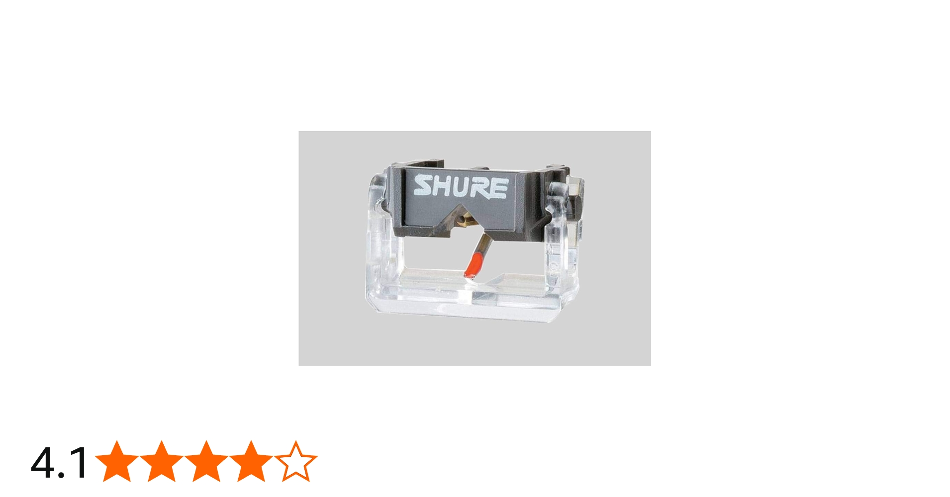 Amazon.co.jp: SHURE フォノグラフ カートリッジ用 交換針 N44G 【国内