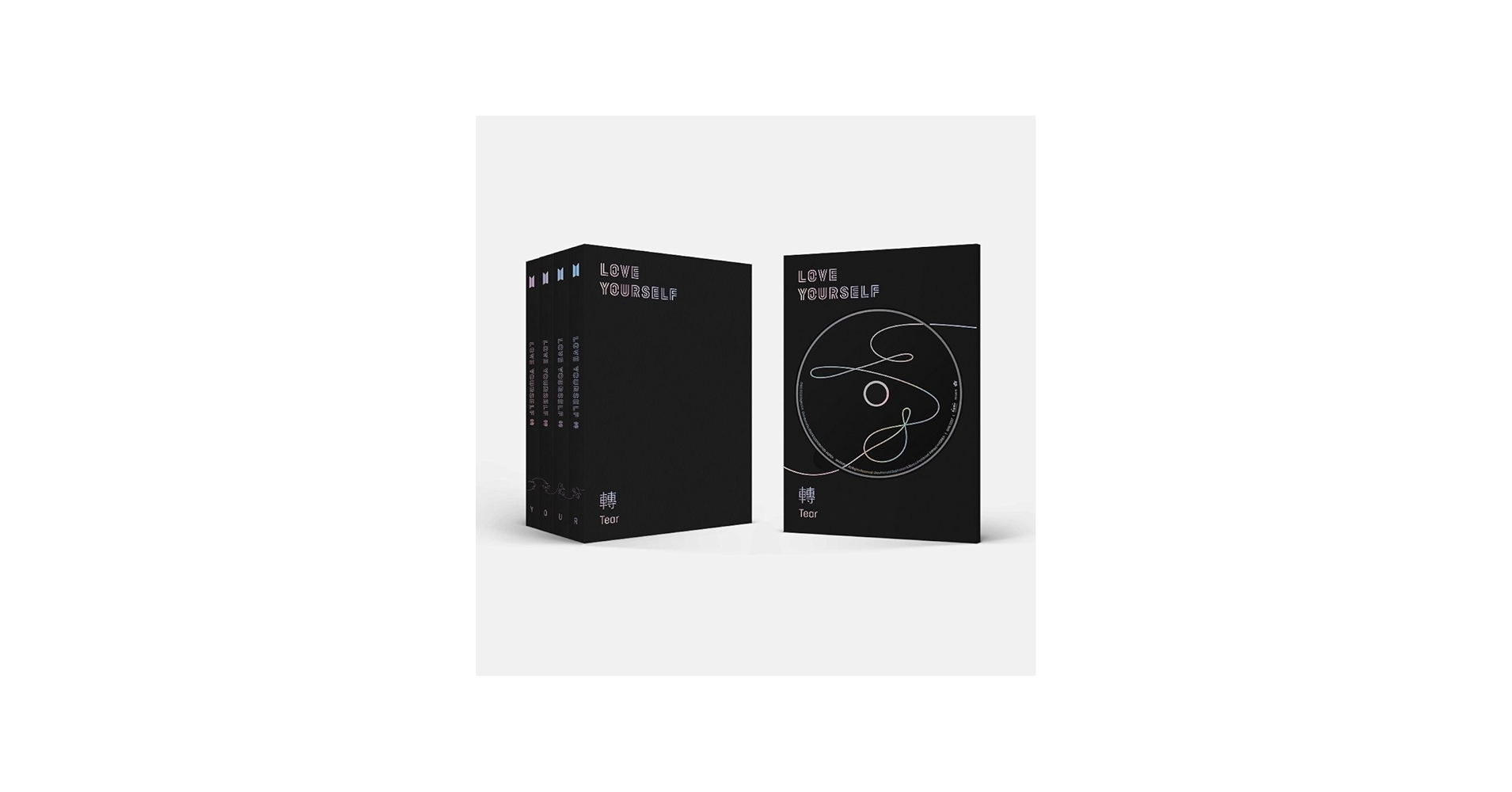 Amazon.com: BTS-[Love Yourself 轉'Tear'] 3rd Album 4 Ver SET CD+