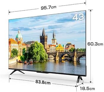 Amazon.co.jp: TCL テレビ 43型 43インチ スマートテレビ Google TV W