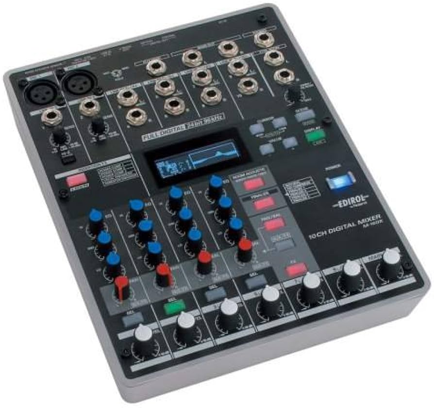 Amazon.co.jp: 24-bit/96kHz 10chデジタル・ミキサー M-10DX : 楽器