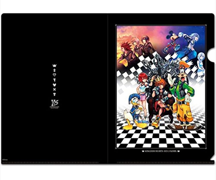 Amazon.co.jp: キングダムハーツ クリアファイルセット 3種セット