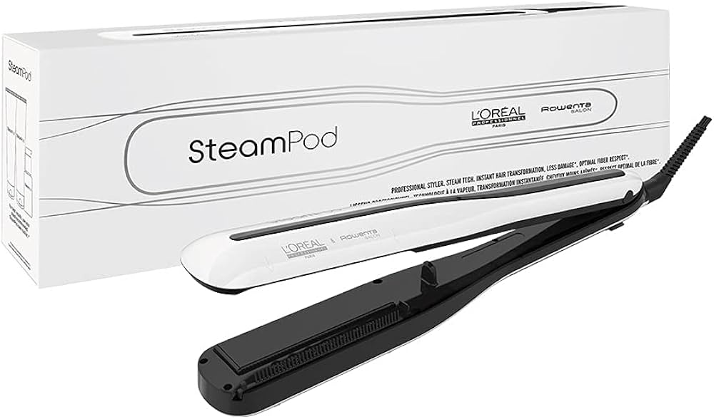 L'Oréal Professionnel Steam Hair Straightener & Styling Tool, For