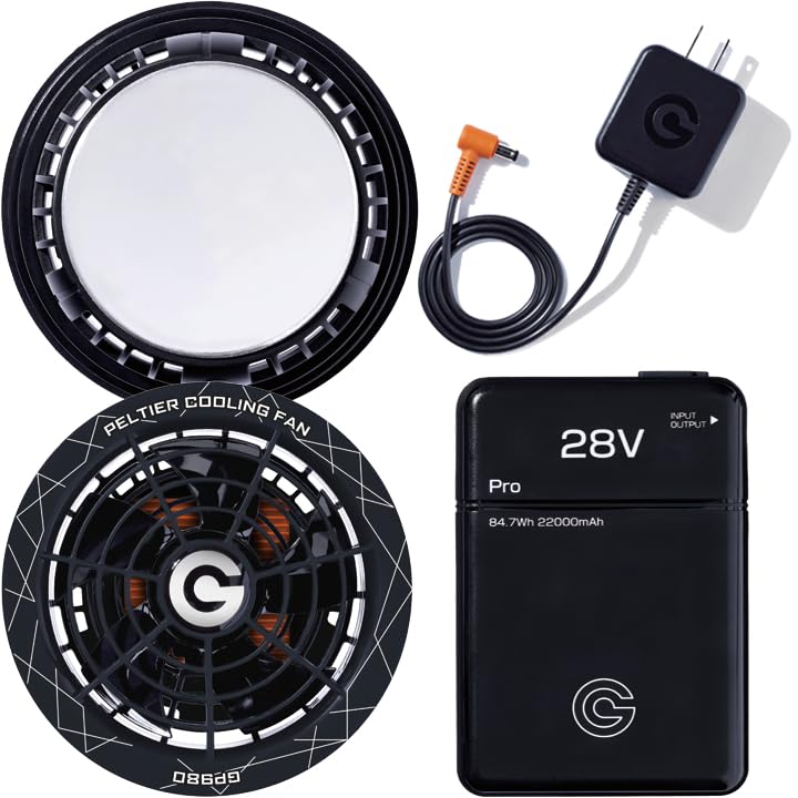 Amazon | 長信ジャパン 空調服用 ペルチェ ファン 一体型（28V専用