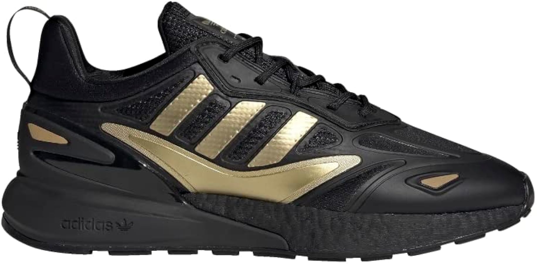 Amazon.com | adidas ZX 2K Boost 2.0 Shoes Men's, Black, Size 9.5