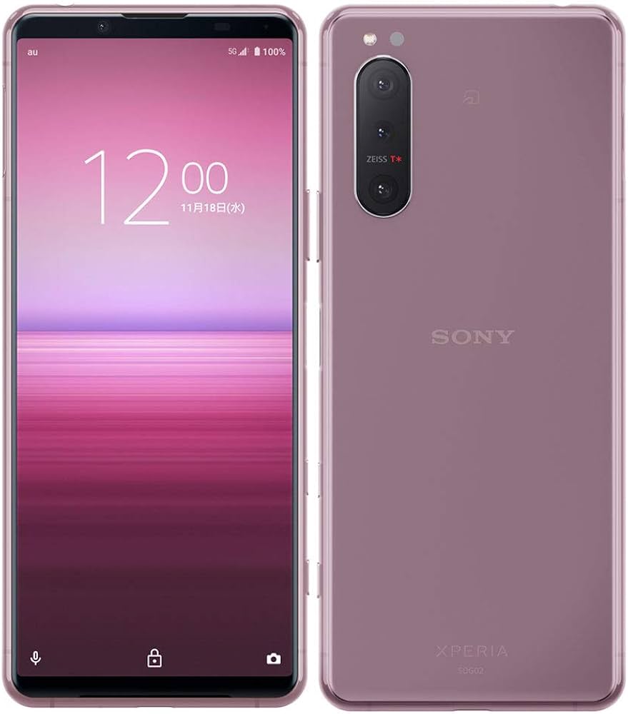 Amazon | 【整備済み品】 Sony Xperia 5 II au 128GB ピンク