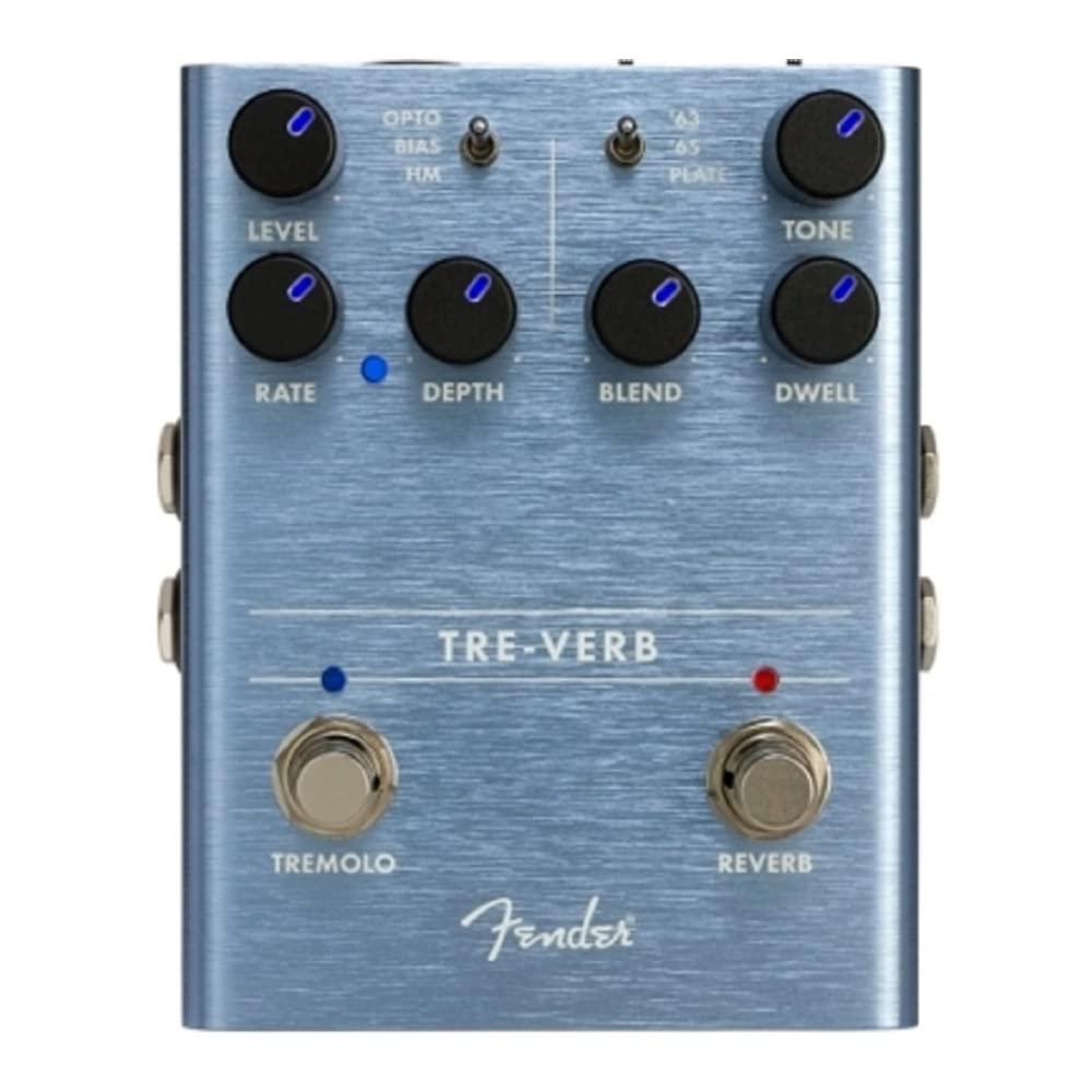 Amazon.com: Fender Tre-Verb Digital Reverb/Tremolo Pedal : Musical