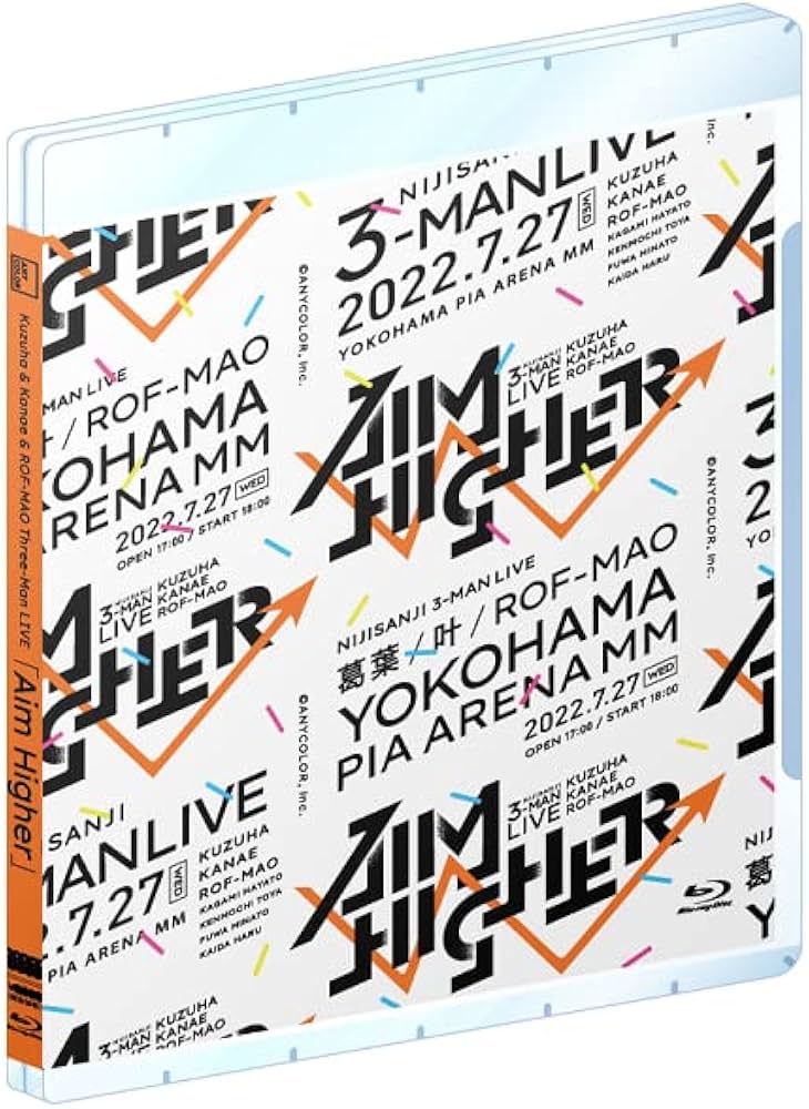 Amazon.co.jp: Kuzuha & Kanae & ROF-MAO Three-Man LIVE「Aim Higher