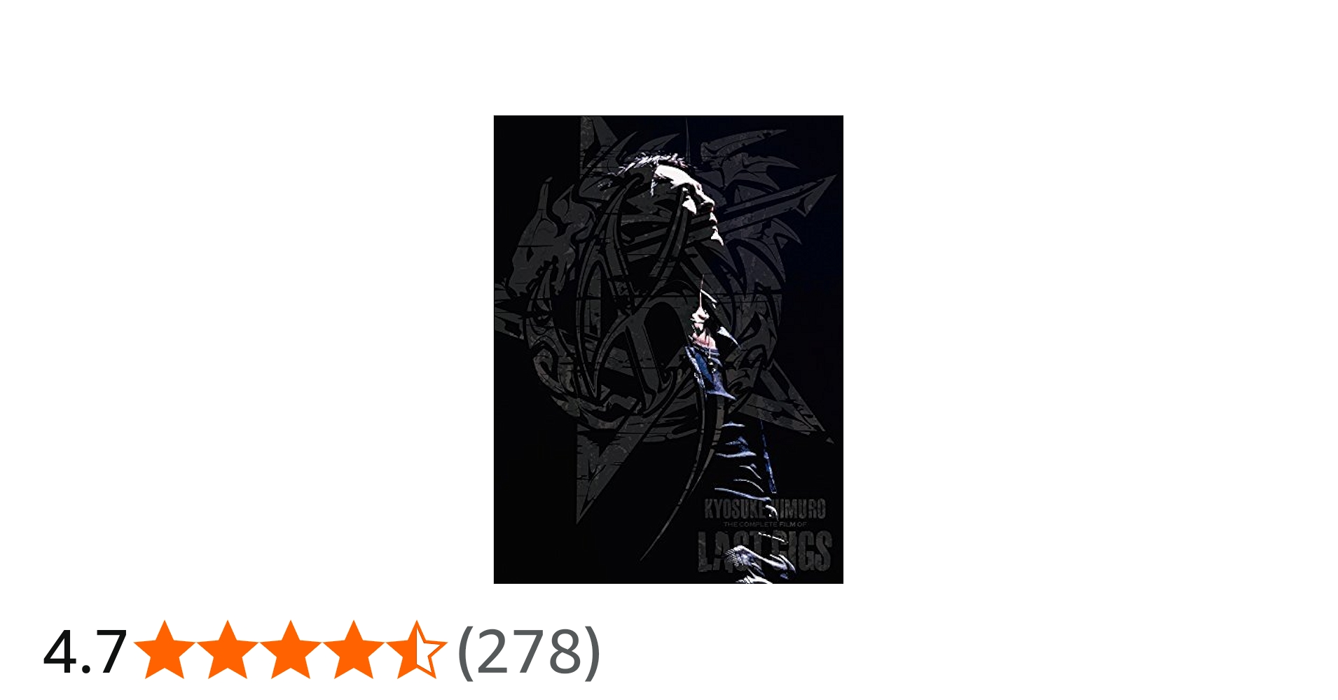 Amazon.co.jp: KYOSUKE HIMURO THE COMPLETE FILM OF LAST GIGS(DVD