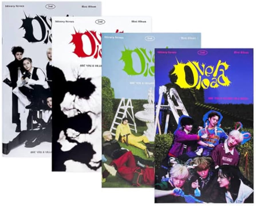 Amazon.com: XDINARY HEROES OVERLOAD 2nd Mini Album ( A / B / C / D