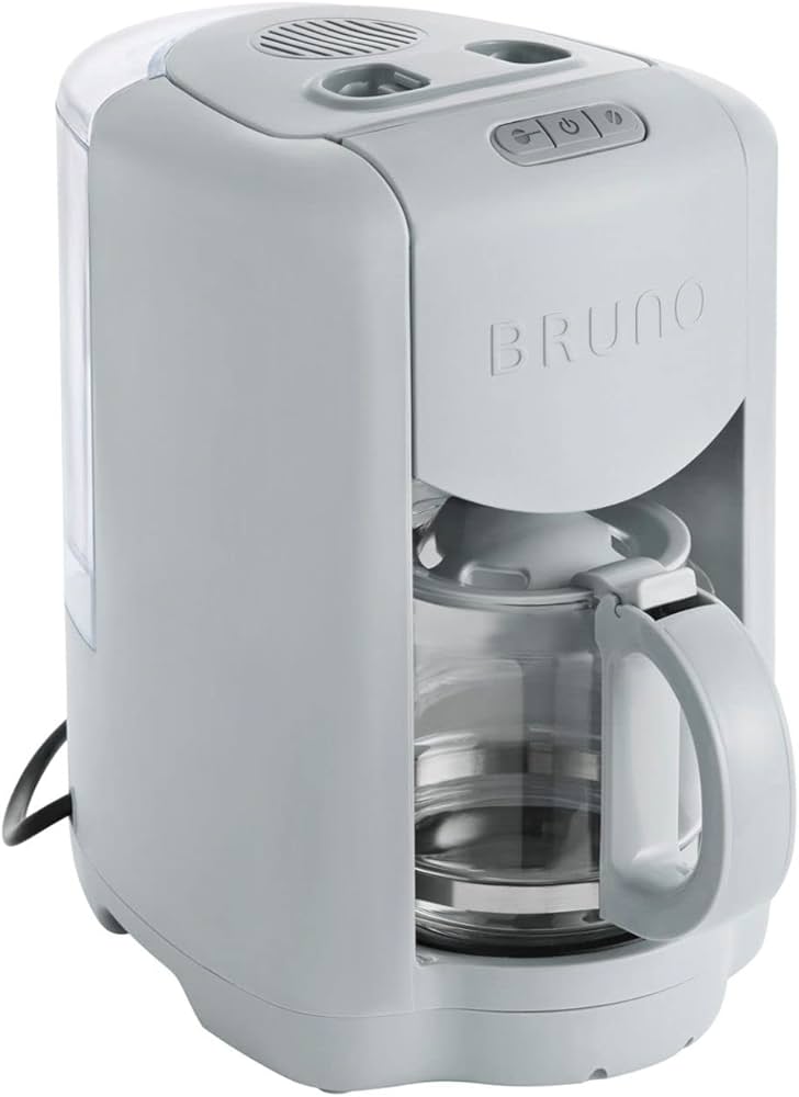 Amazon | BRUNO ブルーノ コンパクト ミル付き コーヒーメーカー 全