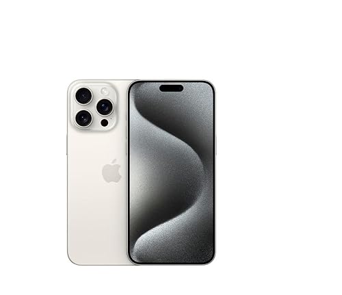 Amazon.com: Apple iPhone 15 Pro Max, 256GB, White Titanium