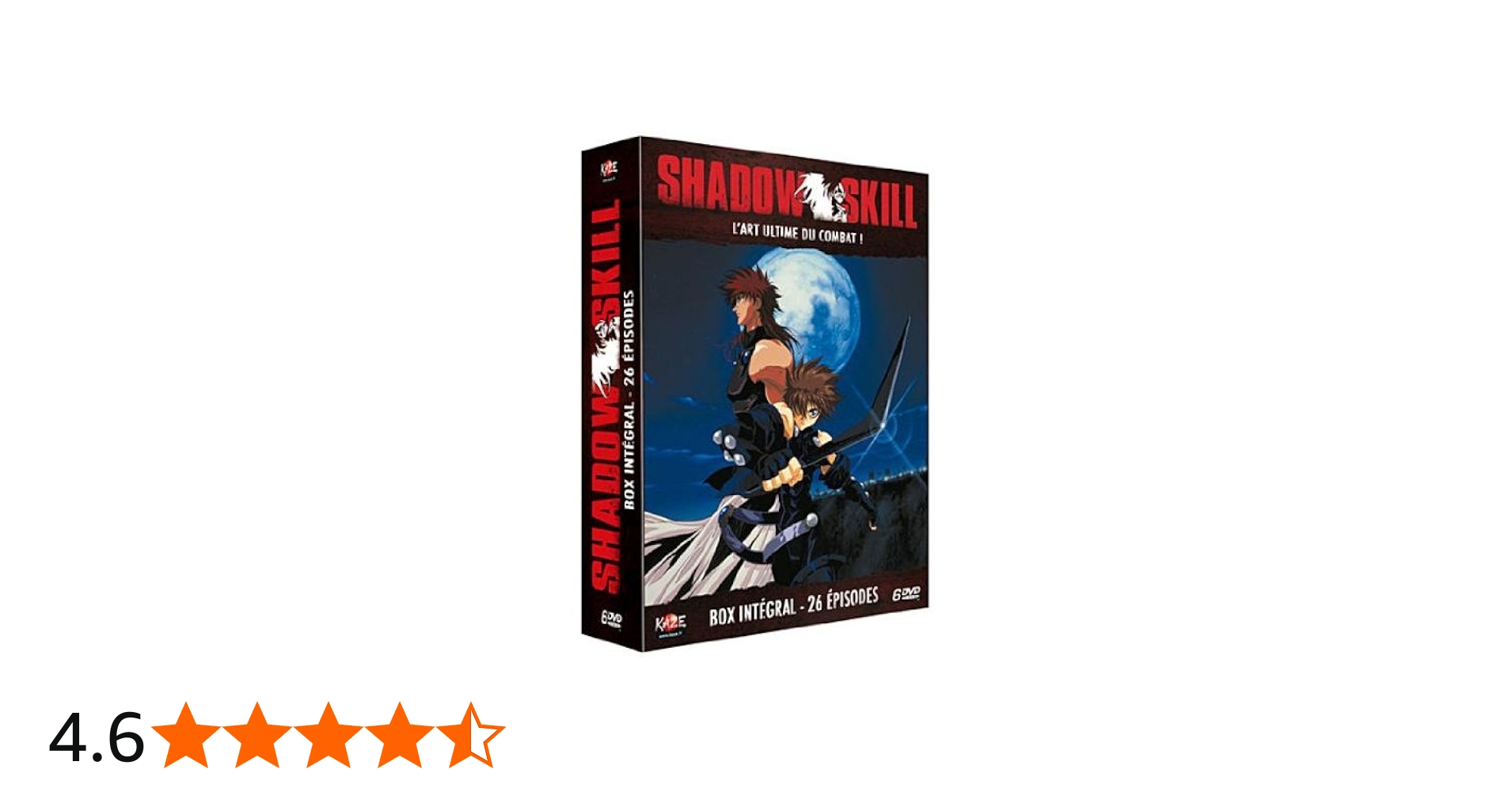 Amazon.co.jp: 影技 SHADOW SKILL TV版 全26話 DVD BOX シャドウスキル