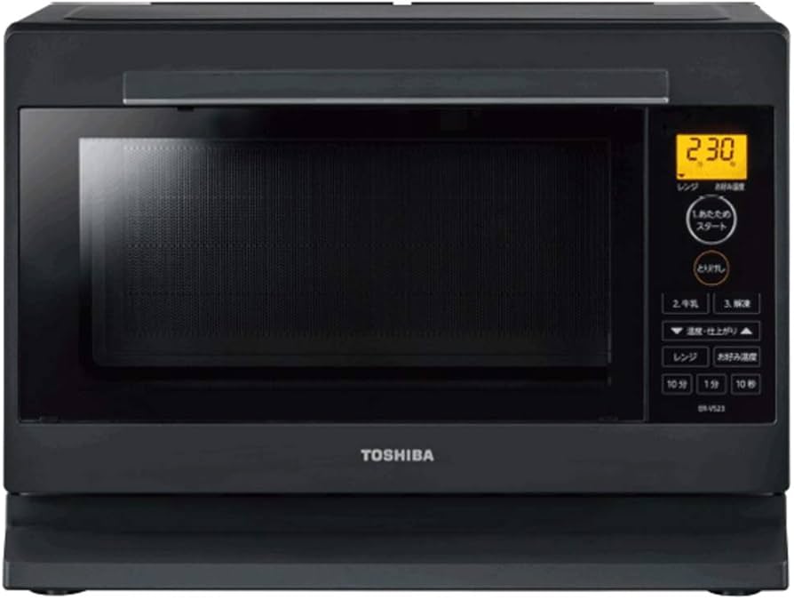 Amazon | 東芝 23L 電子レンジ ER-VS23-K (ブラック) | TOSHIBA(東芝
