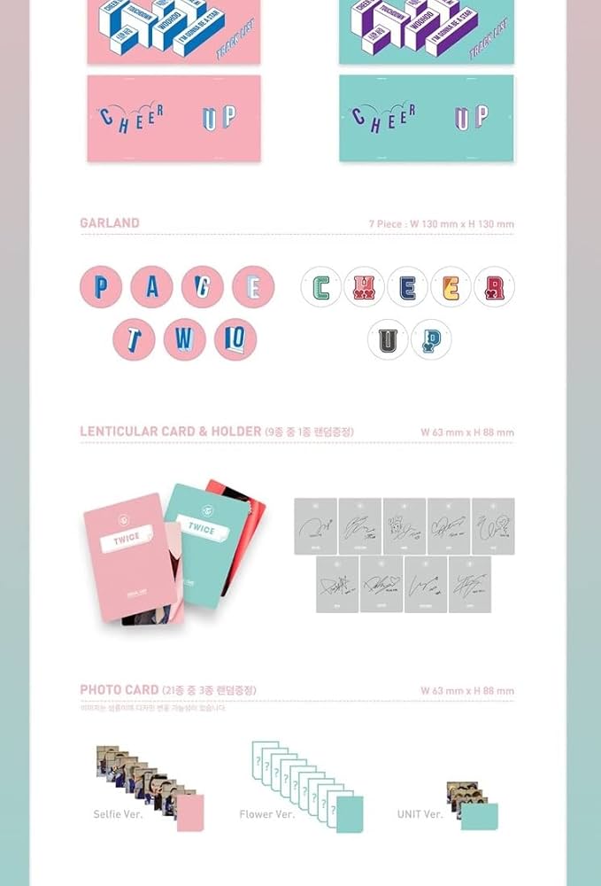 Amazon.co.jp: TWICE PAGE TWO 2nd Mini Album with Tracking twc (Set