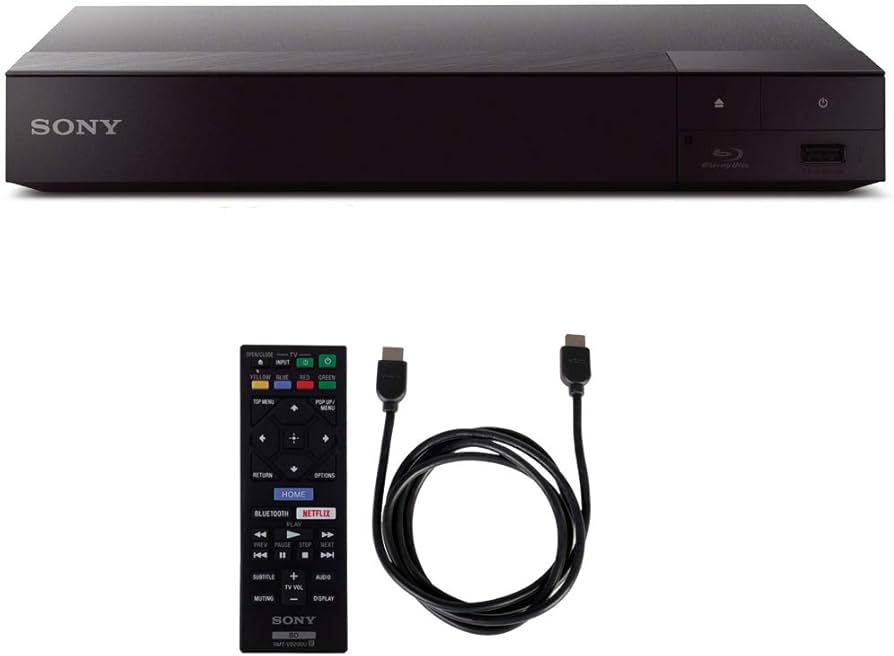 Sony BDP-S6700 4K Upscaling 3D Streaming Blu-ray Disc Player with