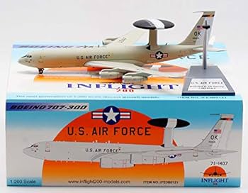 Amazon | Inflight 1/200 完成品 アメリカ 航空 USA Air Force E-3B