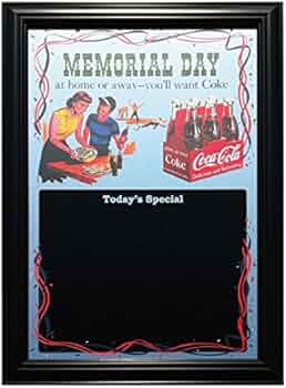 Amazon.co.jp: コカコーラ(Coca Cola) ミラー・鏡 ミラー 63×38×3.5cm