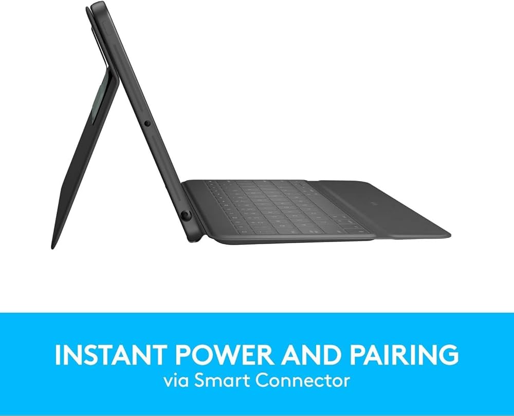 Amazon | Logitech Rugged Folio - iPad (第7世代、第8世代、第9世代