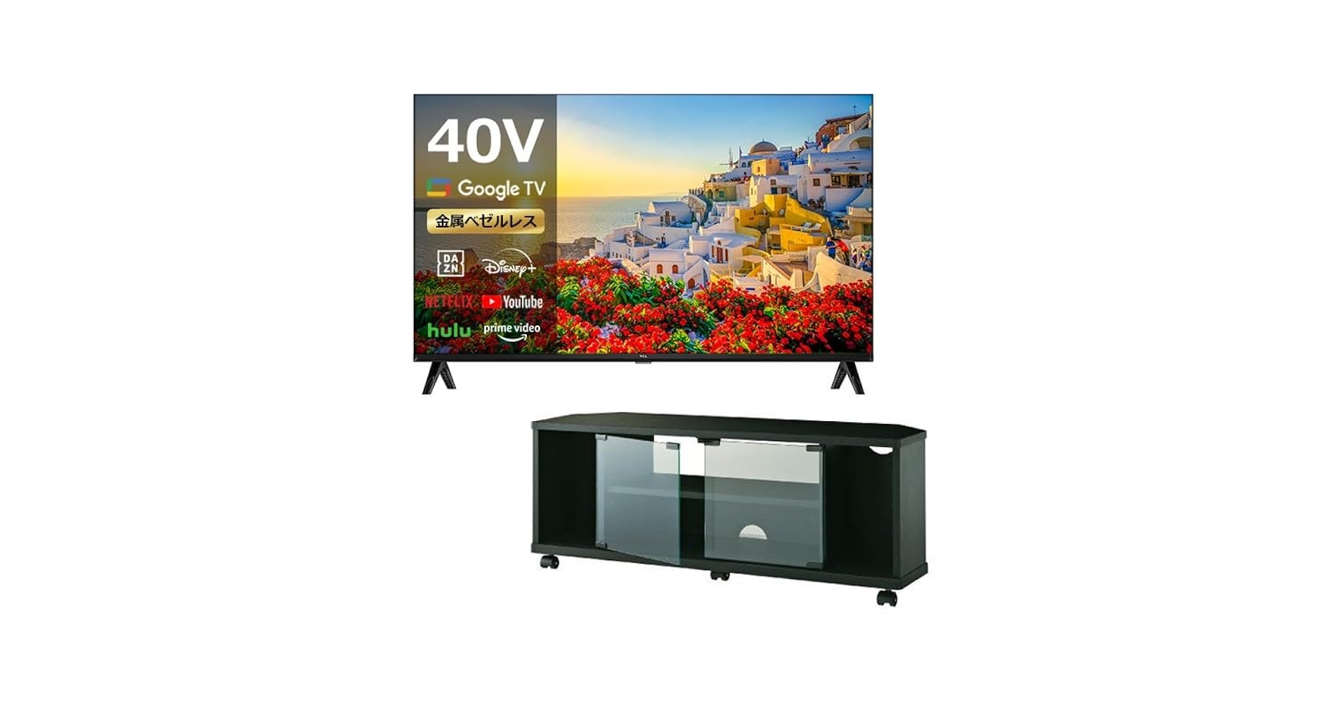 美品】TCL 40型 GoogleTV 40L5AG スマートTV 付属品完備 美品】TCL 40