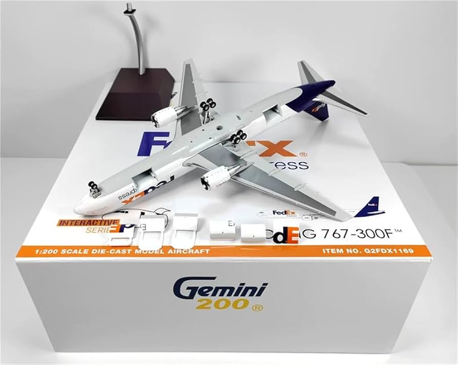 Amazon.co.jp: GeminiJets 1:200 完成品 for FedEx Express for Boeing