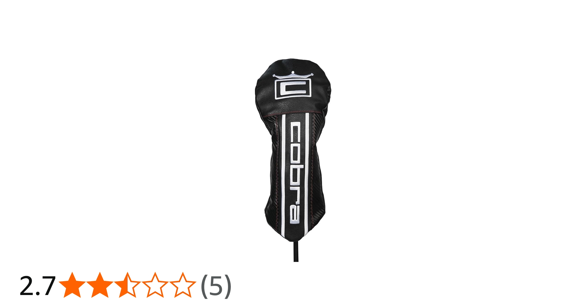 Amazon.co.jp: Cobra King SpeedZone ドライバーヘッドカバー シルバー