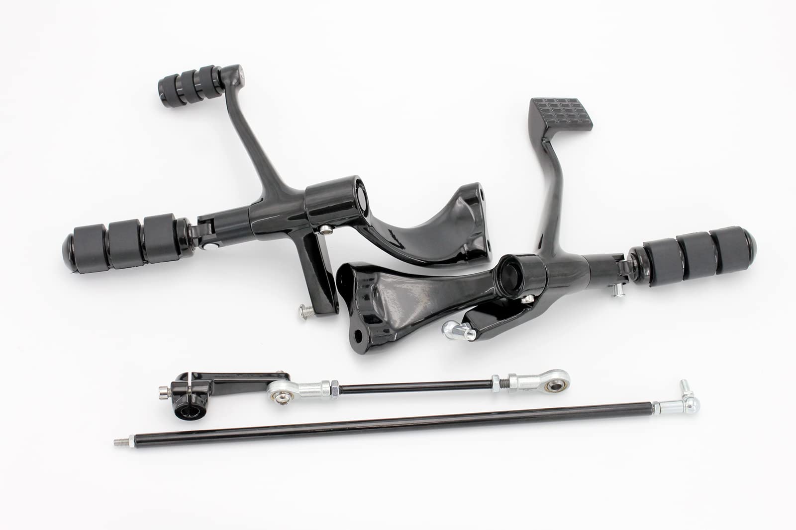 Amazon | フォワードコントロールキット 黒 スポーツスター 04-13年