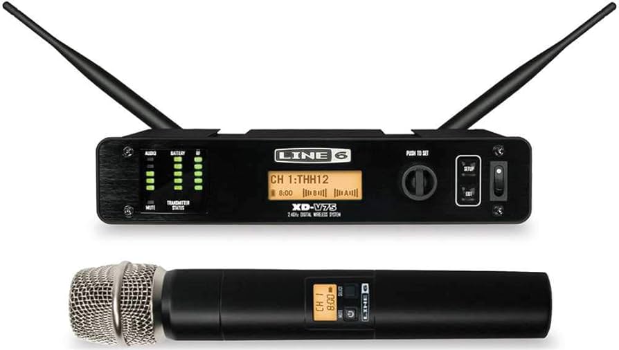 Amazon.com: Line 6 XD-V75 Handheld Wireless Microphone : Musical