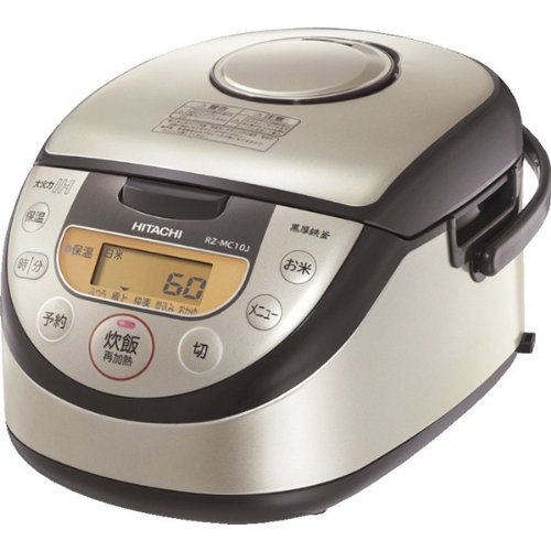 Amazon | 日立極上炊き 黒厚鉄釜◇IHジャー炊飯器☆RZ-MC10J（S