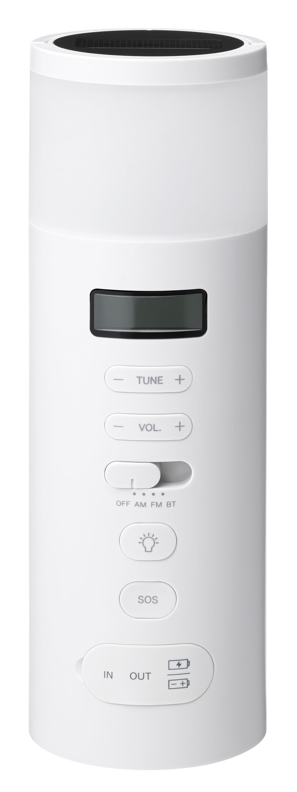 Amazon.co.jp: 【多機能ラジオ】±0 防災ラジオ XAR-J010 (ホワイト