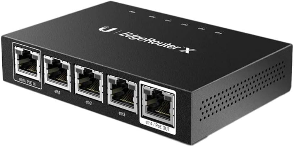 Amazon | Ubiquiti Networks ER-X wired router Ethernet LAN Black